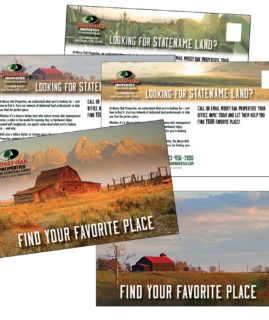 Customize It! Semi-Designed Postcards: Find Your Favorite Place